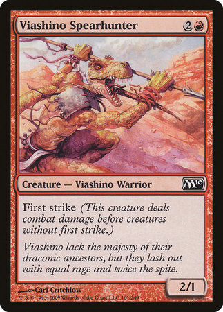 Viashino Spearhunter [Magic 2010] | Tabernacle Games