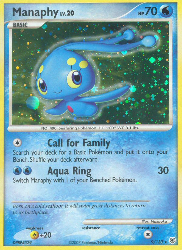 Manaphy (9/130) [Diamond & Pearl: Base Set] | Tabernacle Games