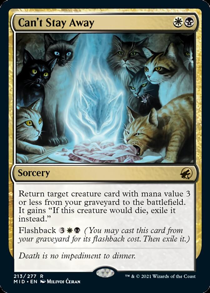 Can't Stay Away [Innistrad: Midnight Hunt] | Tabernacle Games
