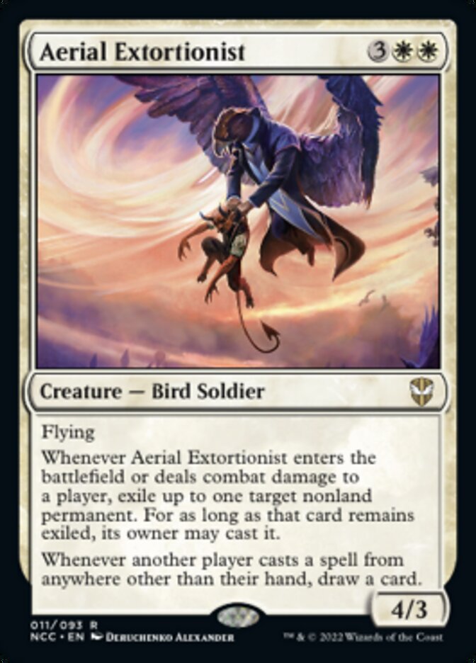 Aerial Extortionist [Streets of New Capenna Commander] | Tabernacle Games