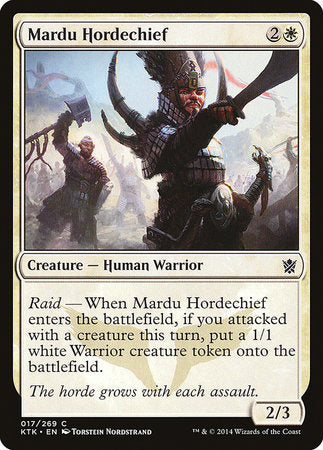 Mardu Hordechief [Khans of Tarkir] | Tabernacle Games