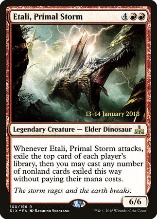 Etali, Primal Storm [Rivals of Ixalan Promos] | Tabernacle Games