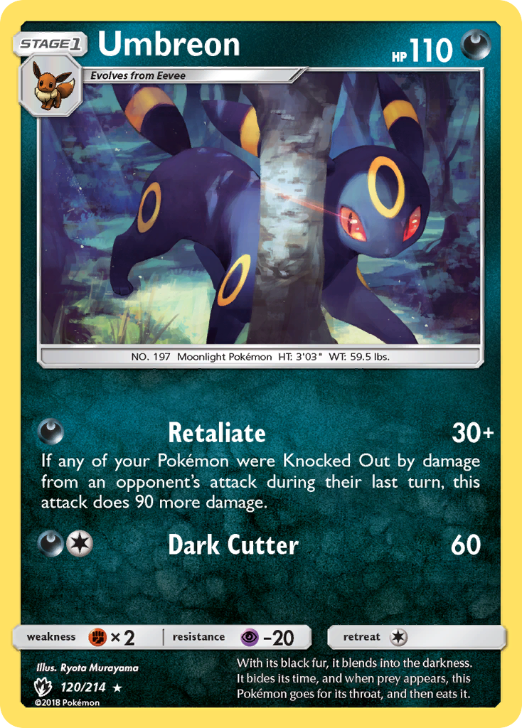 Umbreon (120/214) [Sun & Moon: Lost Thunder] | Tabernacle Games