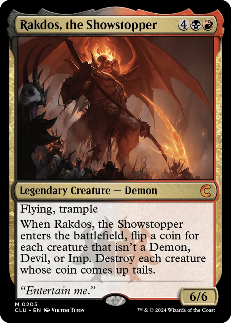 Rakdos, the Showstopper [Ravnica: Clue Edition] | Tabernacle Games