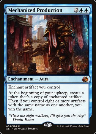 Mechanized Production [Aether Revolt] | Tabernacle Games