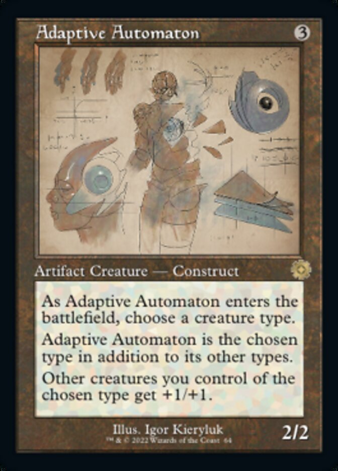 Adaptive Automaton (Retro Schematic) [The Brothers' War Retro Artifacts] | Tabernacle Games