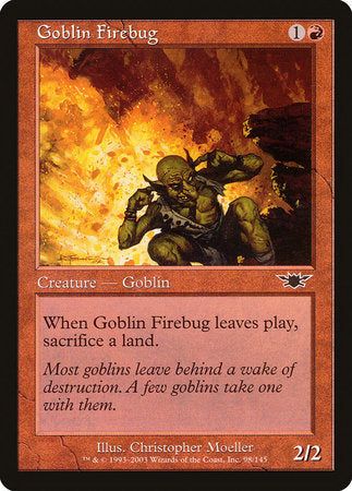 Goblin Firebug [Legions] | Tabernacle Games