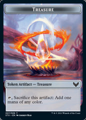 Construct (022) // Treasure Token [Commander 2021 Tokens] | Tabernacle Games