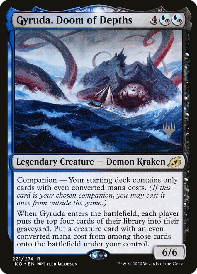 Gyruda, Doom of Depths (Promo Pack) [Ikoria: Lair of Behemoths Promos] | Tabernacle Games