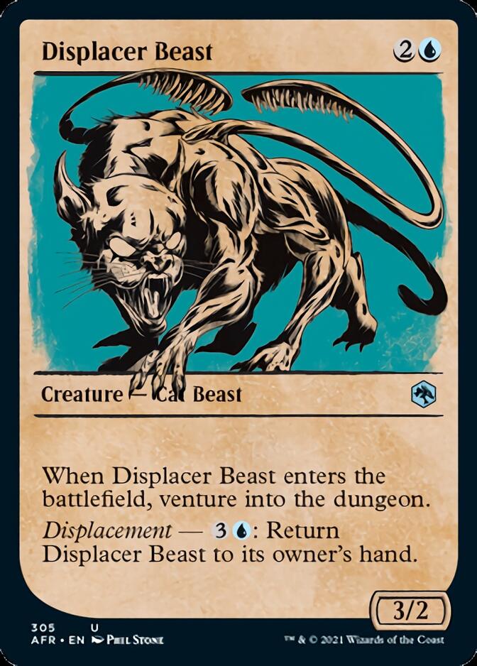 Displacer Beast (Showcase) [Dungeons & Dragons: Adventures in the Forgotten Realms] | Tabernacle Games