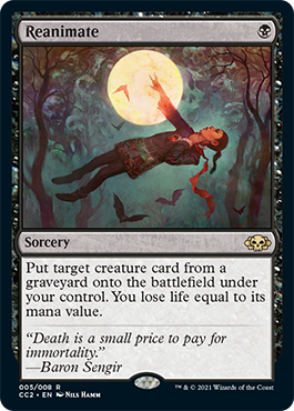 Reanimate [Commander Collection: Black] | Tabernacle Games
