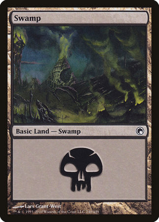 Swamp (240) [Scars of Mirrodin] | Tabernacle Games