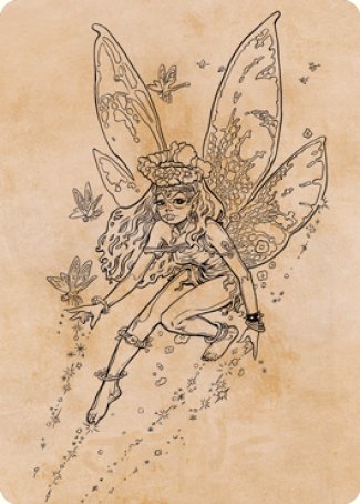 Pixie Guide (Showcase) Art Card [Dungeons & Dragons: Adventures in the Forgotten Realms Art Series] | Tabernacle Games