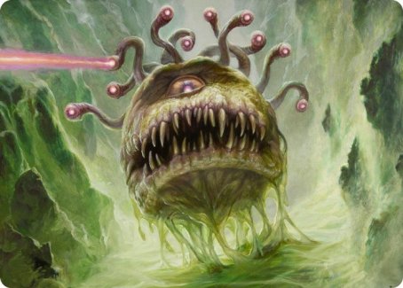 Beholder Art Card [Dungeons & Dragons: Adventures in the Forgotten Realms Art Series] | Tabernacle Games