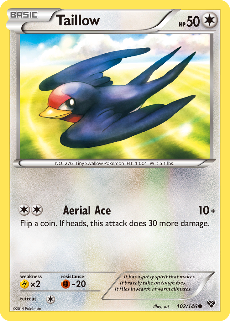 Taillow (102/146) [XY: Base Set] | Tabernacle Games