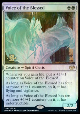 Voice of the Blessed [Innistrad: Crimson Vow Prerelease Promos] | Tabernacle Games