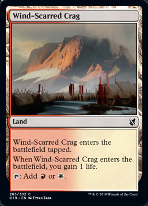 Wind-Scarred Crag [Commander 2019] | Tabernacle Games