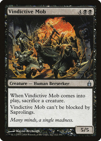 Vindictive Mob [Ravnica: City of Guilds] | Tabernacle Games