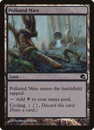 Polluted Mire [Premium Deck Series: Graveborn] | Tabernacle Games