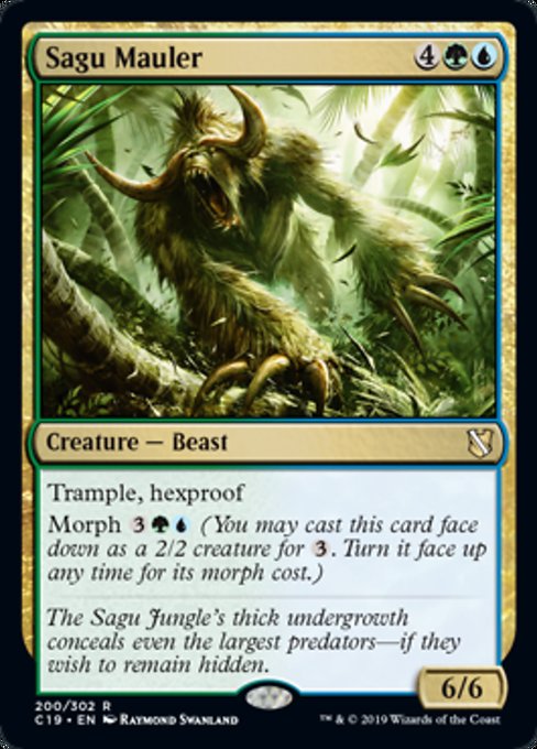 Sagu Mauler [Commander 2019] | Tabernacle Games