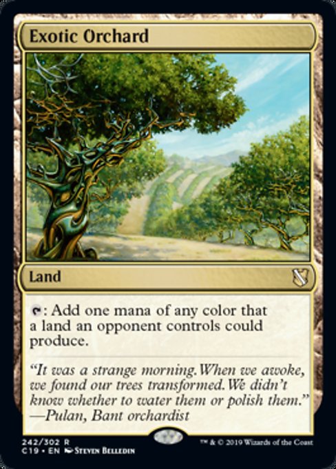 Exotic Orchard [Commander 2019] | Tabernacle Games