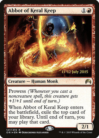 Abbot of Keral Keep [Magic Origins Promos] | Tabernacle Games