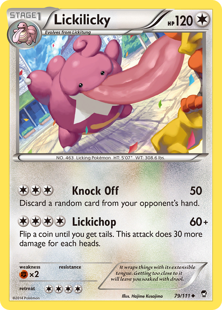 Lickilicky (79/111) [XY: Furious Fists] | Tabernacle Games