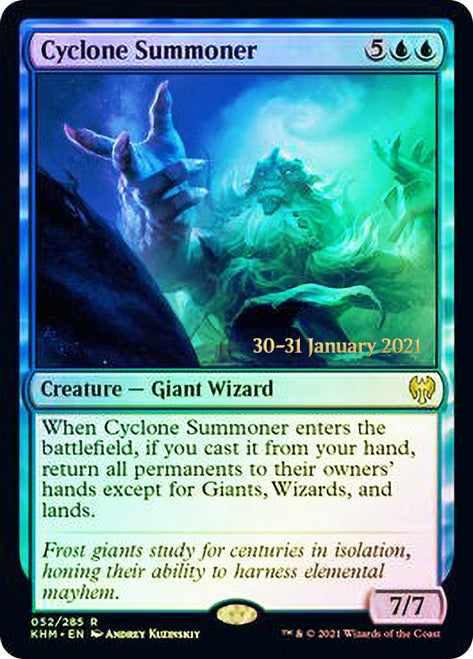 Cyclone Summoner  [Kaldheim Prerelease Promos] | Tabernacle Games