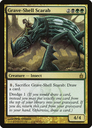 Grave-Shell Scarab [Ravnica: City of Guilds] | Tabernacle Games