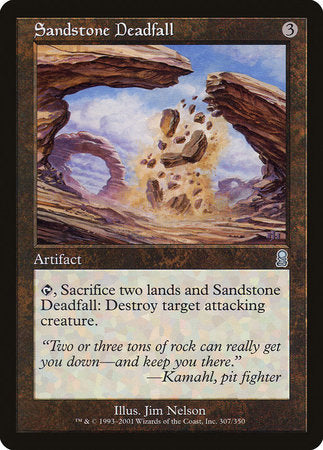 Sandstone Deadfall [Odyssey] | Tabernacle Games