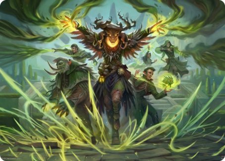 Witherbloom Command Art Card [Strixhaven: School of Mages Art Series] | Tabernacle Games