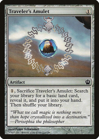 Traveler's Amulet [Theros] | Tabernacle Games