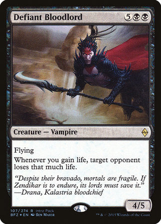 Defiant Bloodlord [Battle for Zendikar Promos] | Tabernacle Games