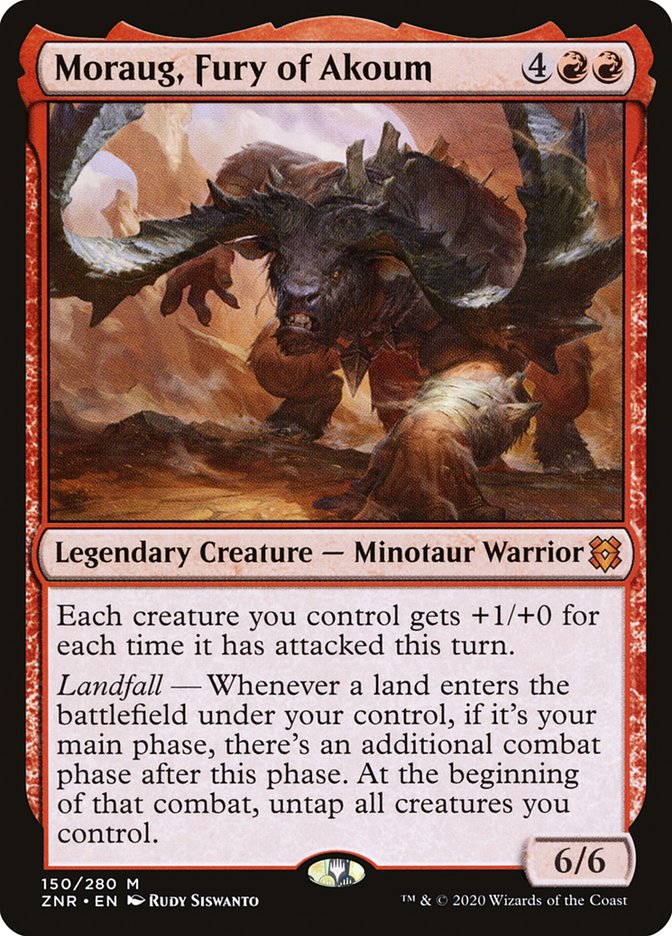 Moraug, Fury of Akoum [Zendikar Rising] | Tabernacle Games