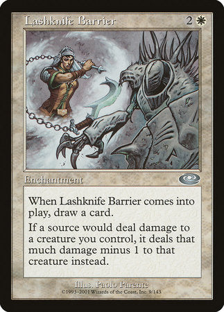 Lashknife Barrier [Planeshift] | Tabernacle Games