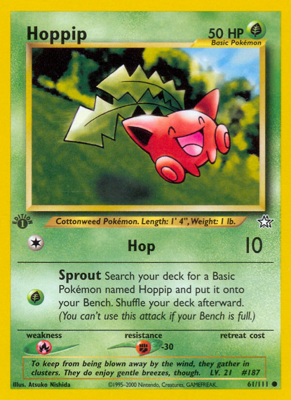 Hoppip (61/111) [Neo Genesis 1st Edition] | Tabernacle Games