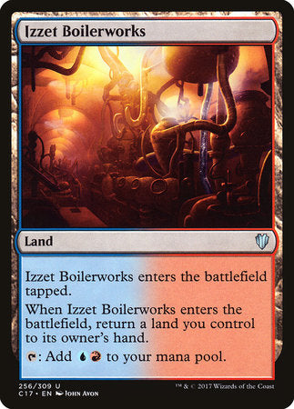 Izzet Boilerworks [Commander 2017] | Tabernacle Games