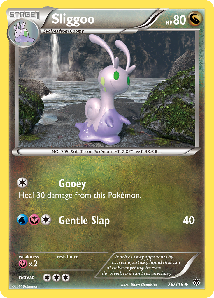 Sliggoo (76/119) [XY: Phantom Forces] | Tabernacle Games