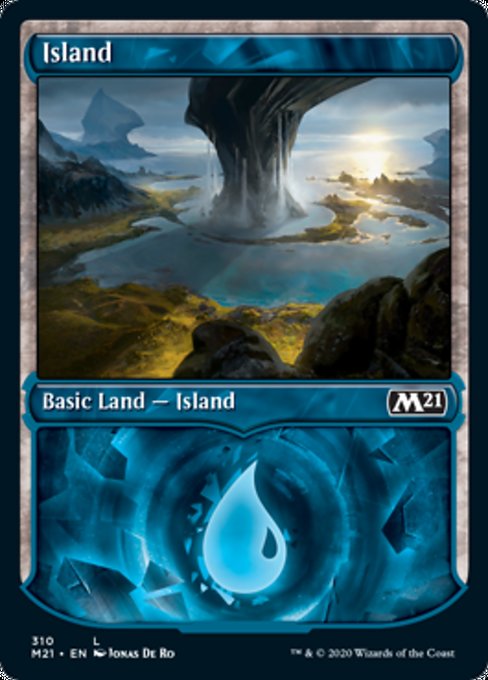 Island (Showcase) [Core Set 2021] | Tabernacle Games