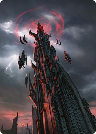 Barad-dur Art Card [The Lord of the Rings: Tales of Middle-earth Art Series] | Tabernacle Games