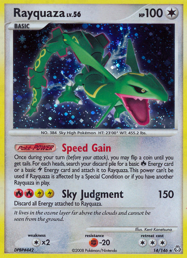 Rayquaza (14/146) [Diamond & Pearl: Legends Awakened] | Tabernacle Games