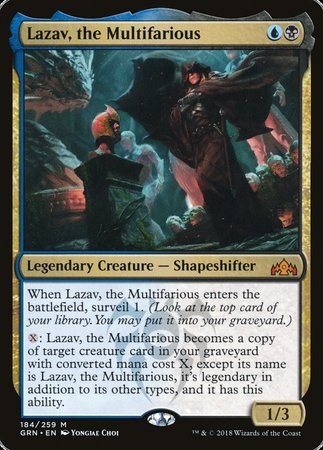 Lazav, the Multifarious [Guilds of Ravnica] | Tabernacle Games