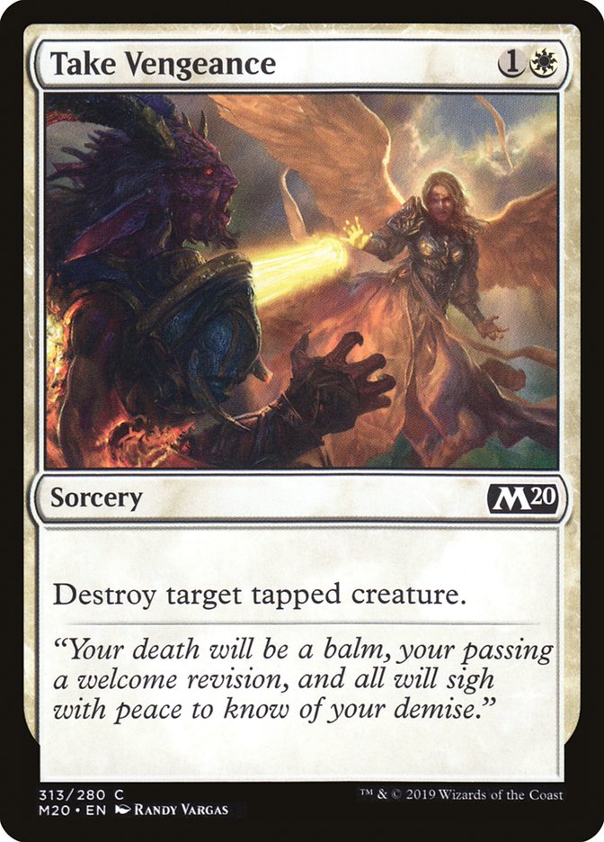 Take Vengeance [Core Set 2020] | Tabernacle Games