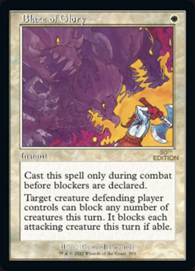 Blaze of Glory (Retro) [30th Anniversary Edition] | Tabernacle Games