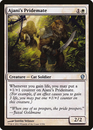 Ajani's Pridemate [Commander 2013] | Tabernacle Games