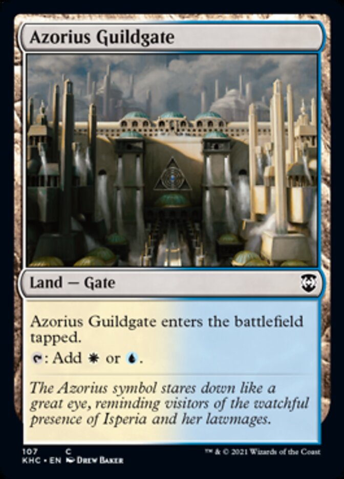 Azorius Guildgate [Kaldheim Commander] | Tabernacle Games