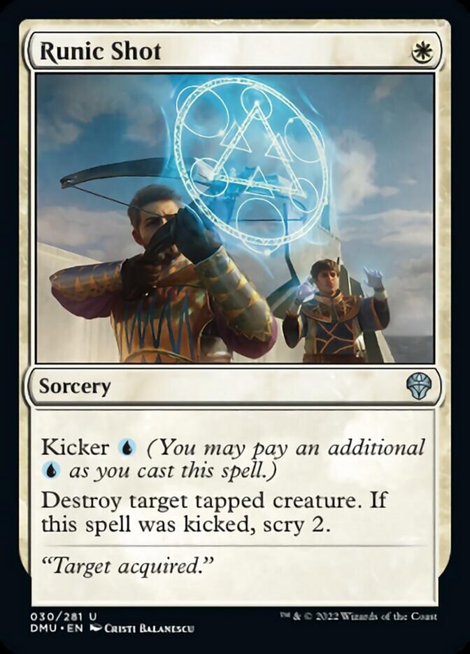 Runic Shot [Dominaria United] | Tabernacle Games