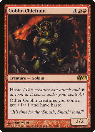 Goblin Chieftain [Magic 2012] | Tabernacle Games