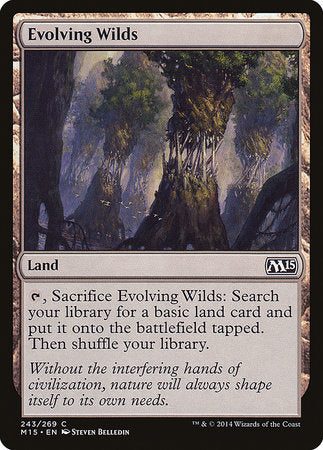 Evolving Wilds [Magic 2015] | Tabernacle Games