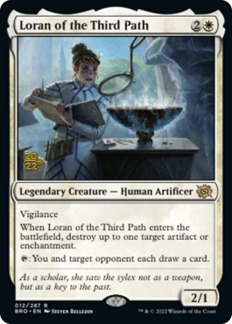 Loran of the Third Path [The Brothers' War: Prerelease Promos] | Tabernacle Games